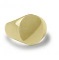 Gouden zegelring met zegel 16x14 mm Gouden zegelring met zegel 16x14 mm