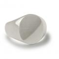 Zilveren zegelring met zegel 16x14 mm Zilveren zegelring met zegel 16x14 mm
