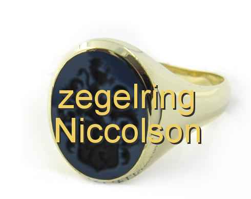 zegelring Niccolson