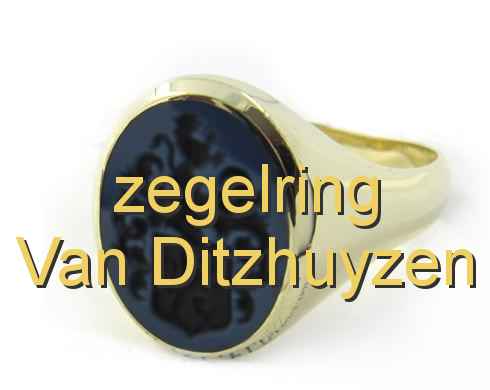zegelring Van Ditzhuyzen