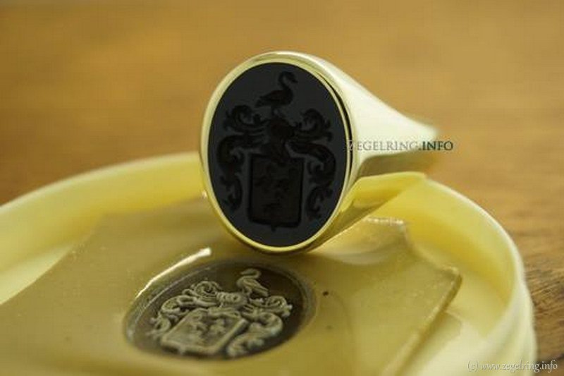 Bijgevoegd bekwaamheid ring zegelring