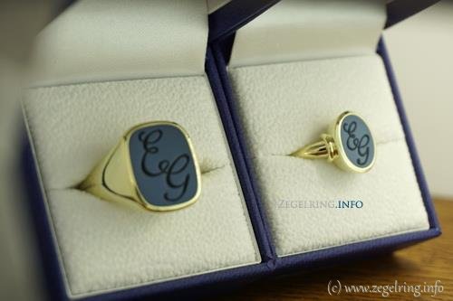 Mooi stel http zegelring info gouden zegelringen