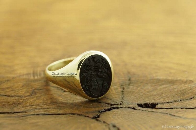 Ring familie carneool steen