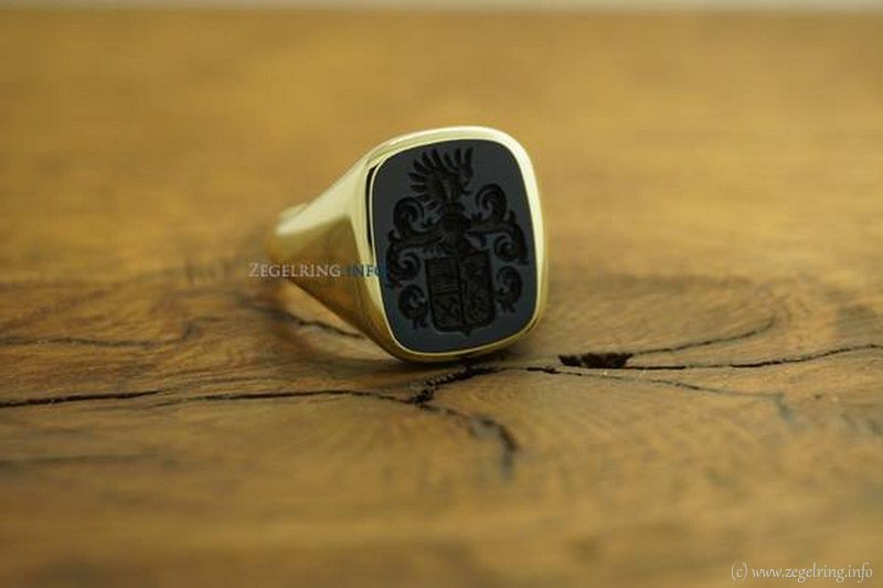 Ring zegelring gouden zegelringen