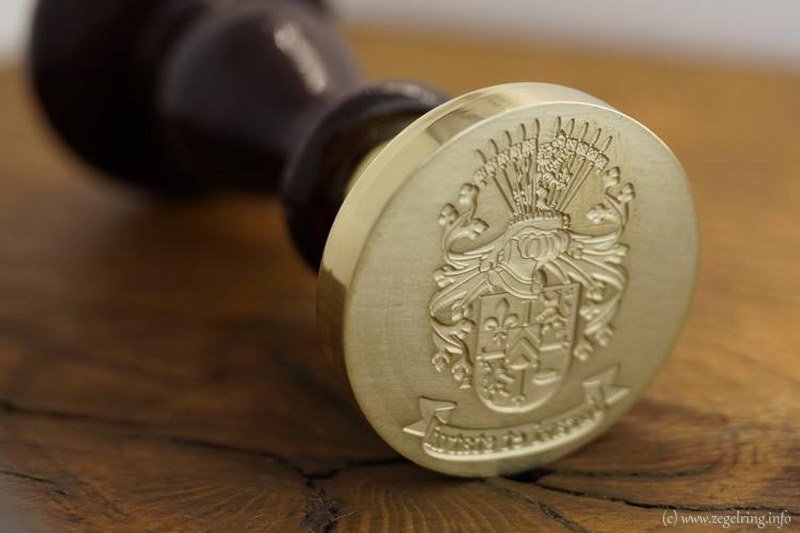 Stempel klaar zegelring contact