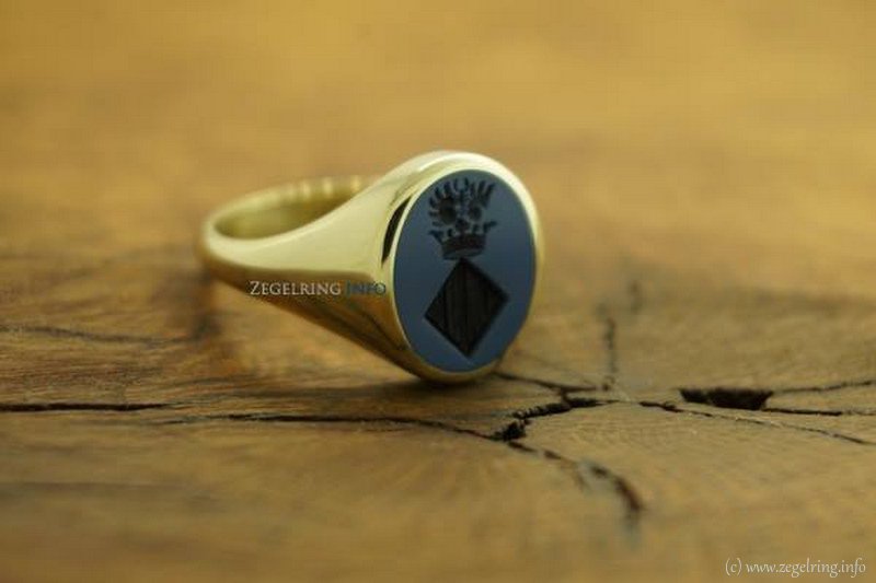 Veelgekozen steenkleur ring damesgravure zegelring gouden zegelringen