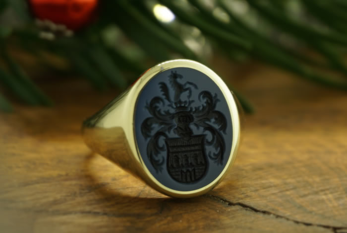 Zegelring kerst