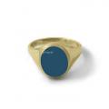 Gouden dameszegelring met zegelsteen 10x8 mm Gouden dameszegelring met zegelsteen 10x8 mm