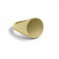 Gouden dameszegelring met zegel 11,5x10 mm Gouden dameszegelring met zegel 11,5x10 mm
