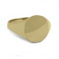 Gouden dameszegelring met zegel 13x11 mm Gouden dameszegelring met zegel 13x11 mm