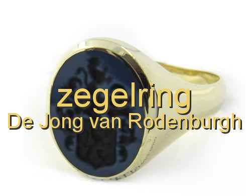 zegelring De Jong van Rodenburgh