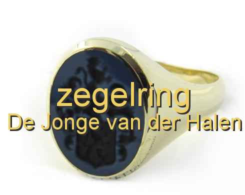 zegelring De Jonge van der Halen