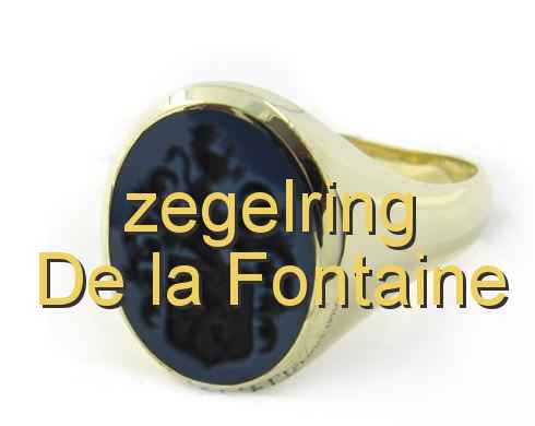 zegelring De la Fontaine