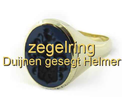 zegelring Duijnen gesegt Helmer