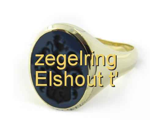 zegelring Elshout t'