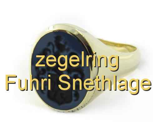 zegelring Fuhri Snethlage