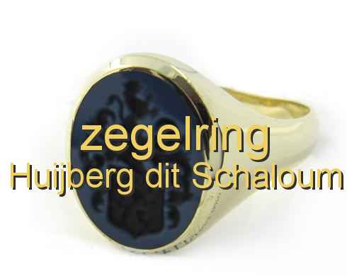 zegelring Huijberg dit Schaloum