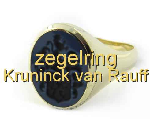 zegelring Kruninck van Rauff