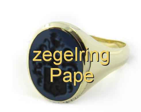 zegelring Pape
