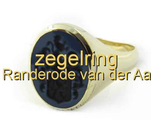 zegelring Randerode van der Aa