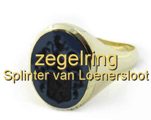 zegelring Splinter van Loenersloot