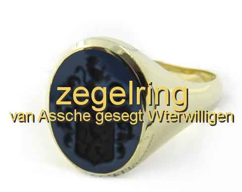 zegelring van Assche gesegt Wterwilligen