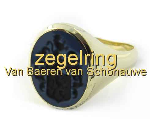 zegelring Van Baeren van Schonauwe