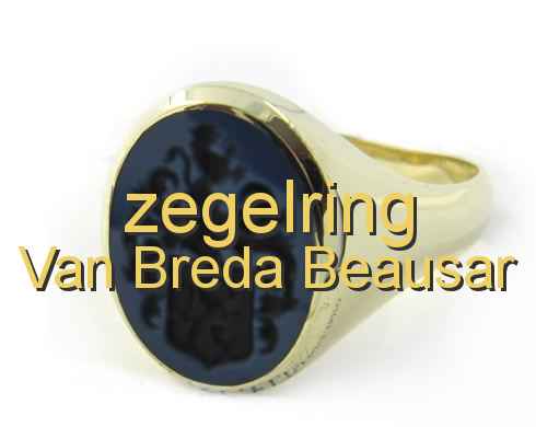 zegelring Van Breda Beausar