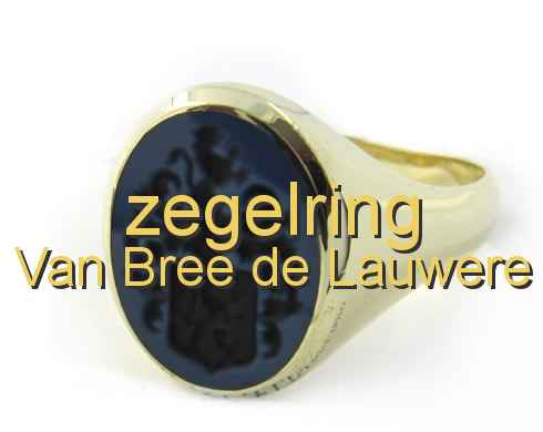 zegelring Van Bree de Lauwere