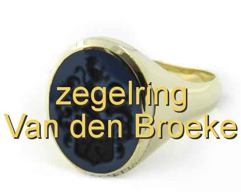 zegelring Van den Broeke