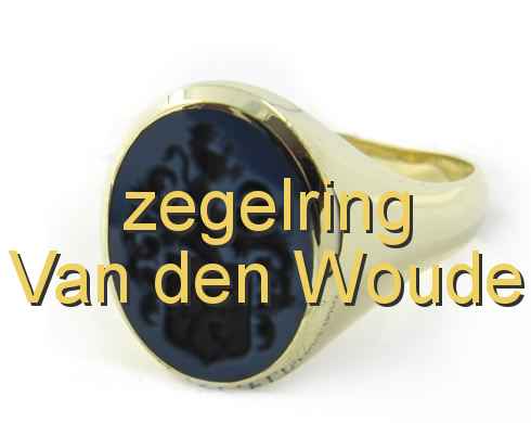 zegelring Van den Woude