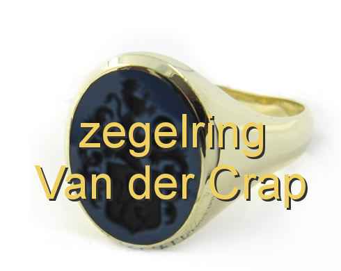 zegelring Van der Crap