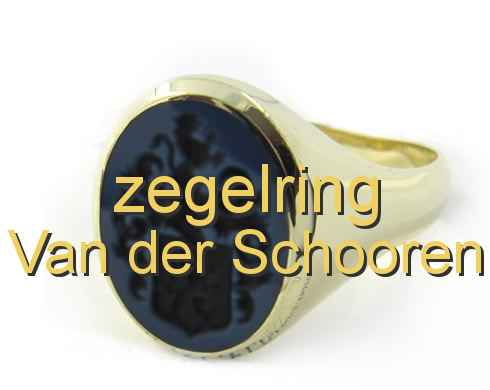 zegelring Van der Schooren