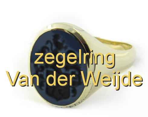 zegelring Van der Weijde