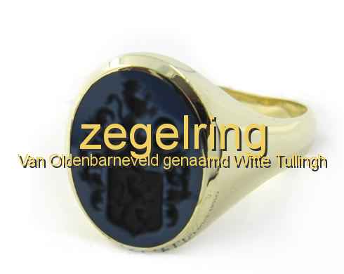 zegelring Van Oldenbarneveld genaamd Witte Tullingh